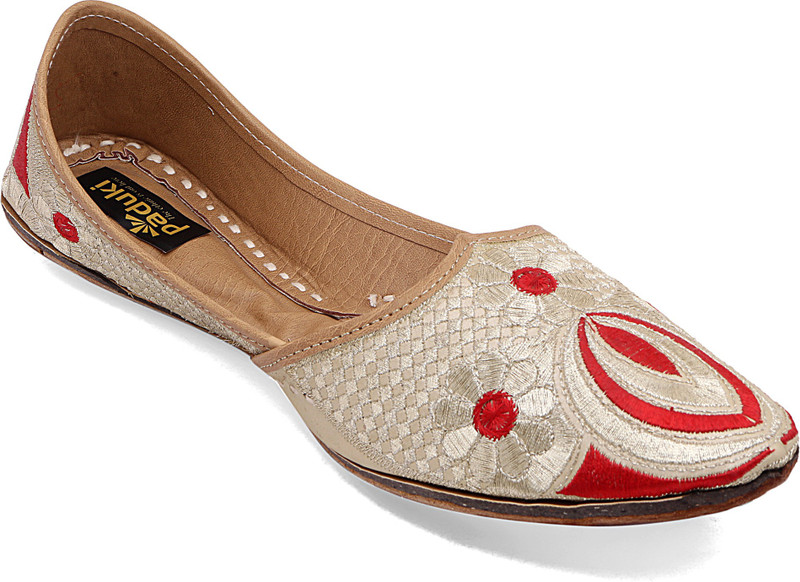Paduki Ethnic Footwear Mojaris For Men(Multicolor)