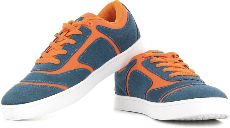 Fila Palmiro Sneakers For Men(Blue, Orange)