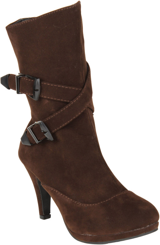 Stylistry Maxis Stylistry Brown Color Shoes Party Wear For Women(Brown)