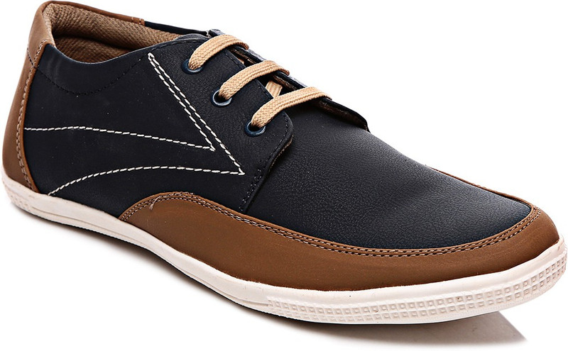Juan David Casual Shoes For Men(Tan, Blue) Juan David Casual Shoes For Men(Tan, Blue)