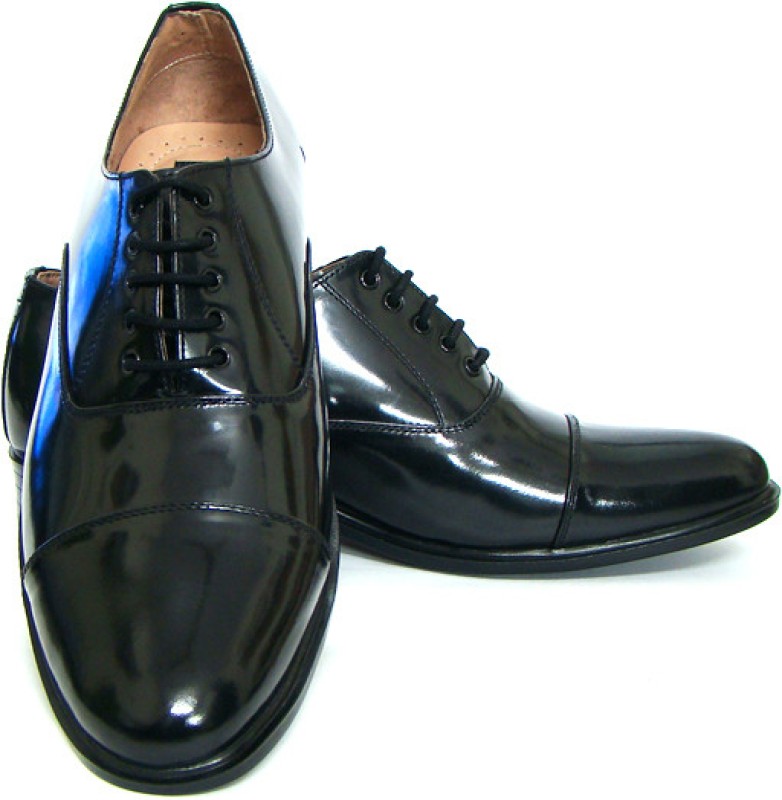 ASM Genuine Leather Oxford Lace Up Shoes For Men(Black) RS.5000 (68.00% Off) - Flipkart