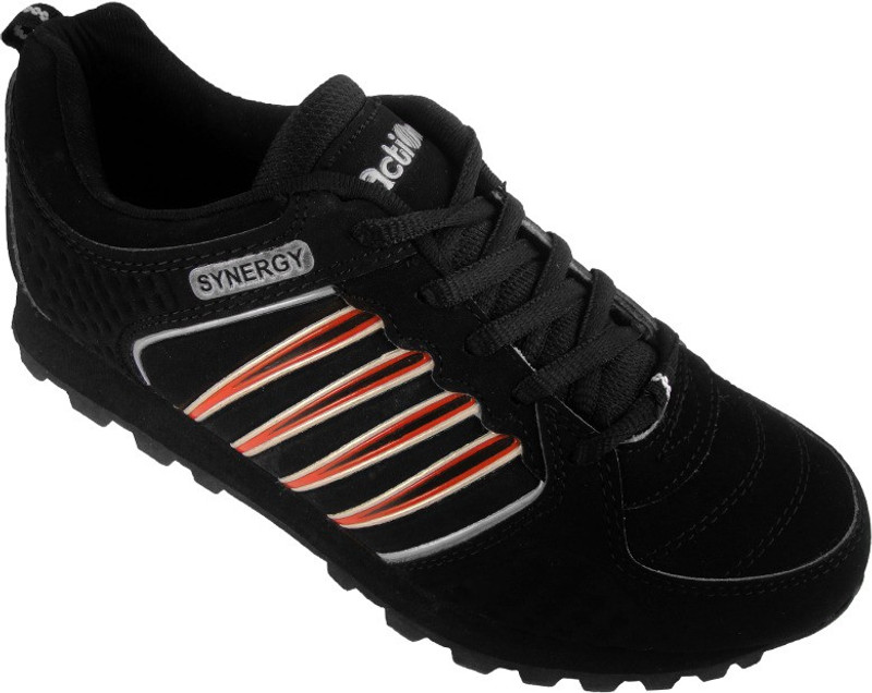 Action Synergy 26288 Walking Shoes For Men(Red, Black)