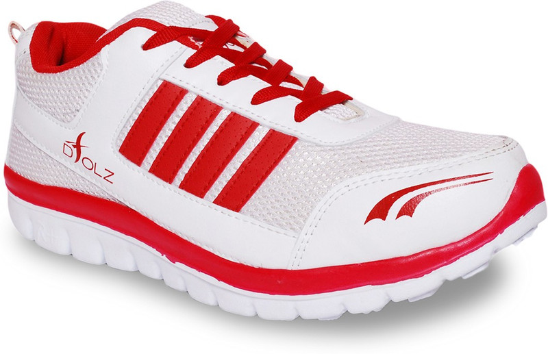 D'Solz Running Shoes For Men(Red, White)