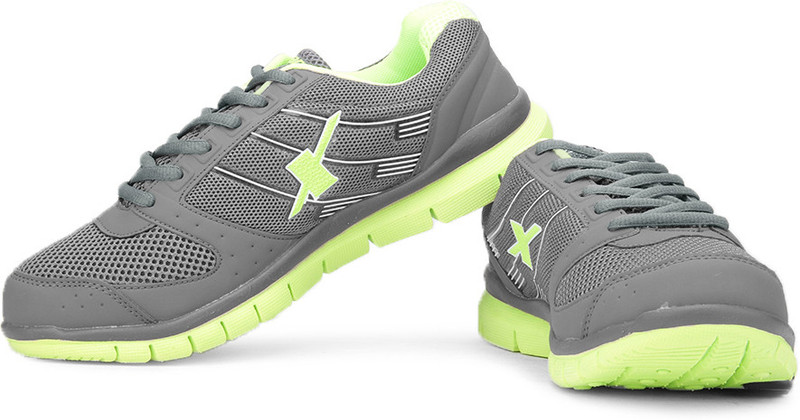 Sparx SM-197 Running Shoes For Men(Green, Grey)