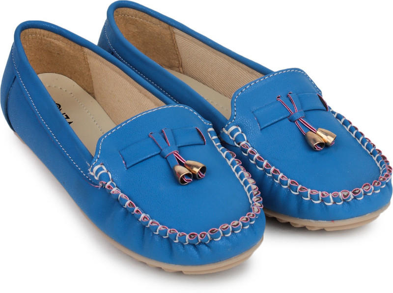 Beonza Loafers For Women(Blue)