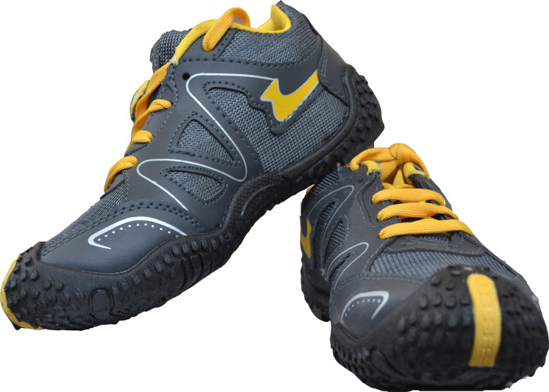 Nation Polo Club Cricket Shoes For Men(Navy, Yellow) Nation Polo Club Cricket Shoes For Men(Navy, Yellow)