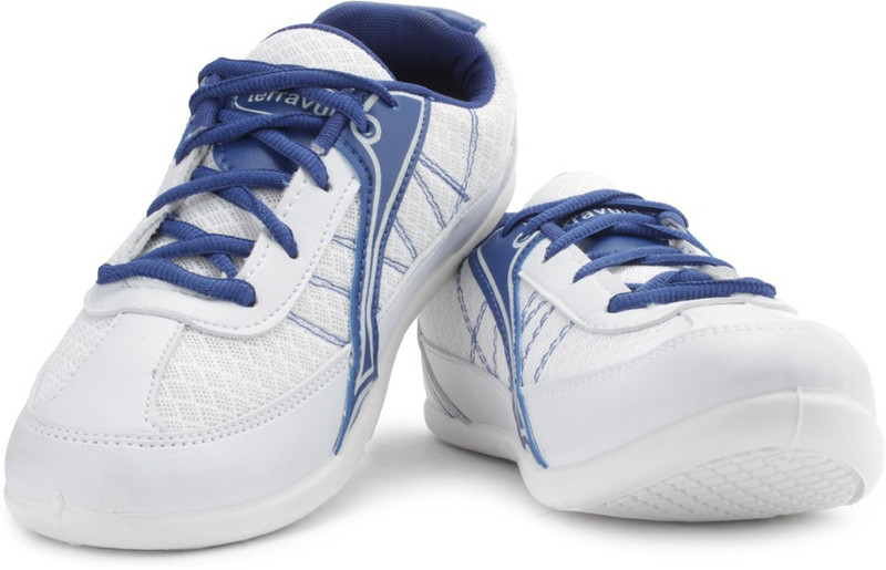 Terravulc Walking Shoes For Men(White, Blue) Terravulc Walking Shoes For Men(White, Blue)