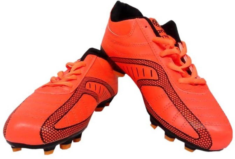 Marigold Super Venom Football Shoes For Men(Orange)