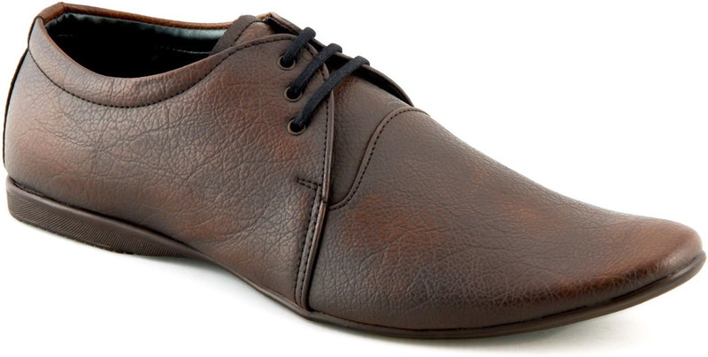 Faces By Devils Phelan Brown Lace Up Shoes For Men(Brown) Faces By Devils Phelan Brown Lace Up Shoes For Men(Brown)