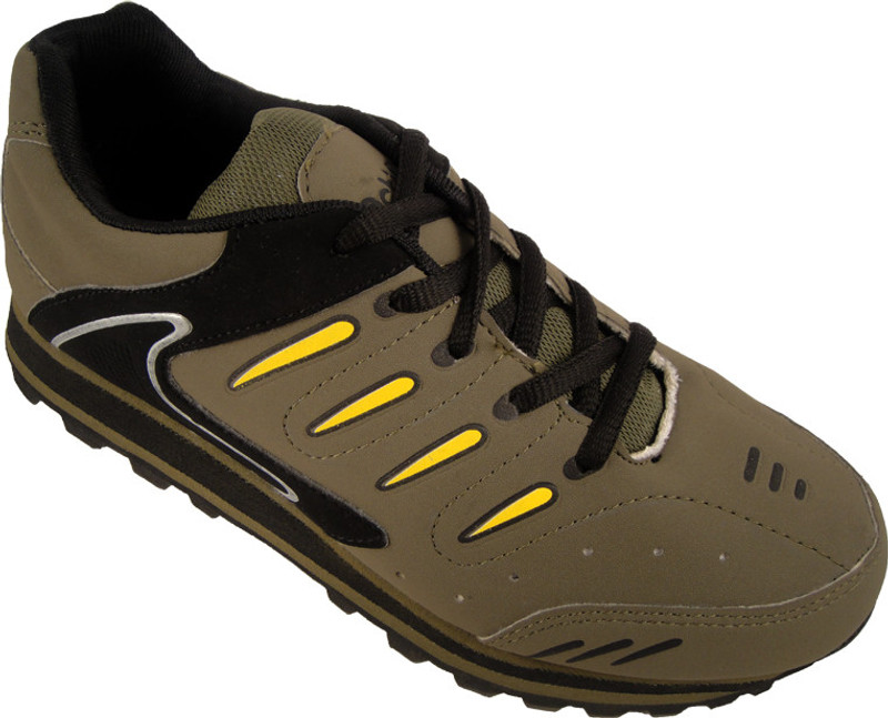 Action Synergy 27570 Casual Shoes For Men(Black, Olive, Yellow)