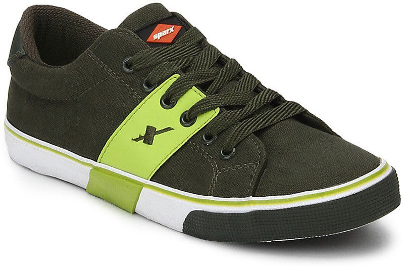 Sparx Canvas Shoes For Men(Green)