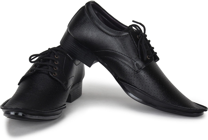 Footista Milan Lace Up For Men(Black)