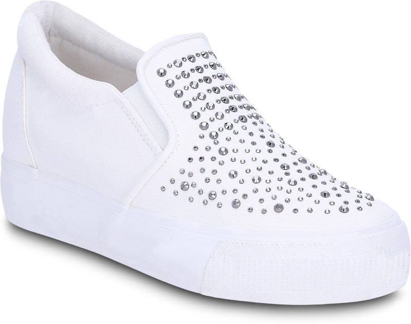 Get Glamr Sneakers For Women(White)