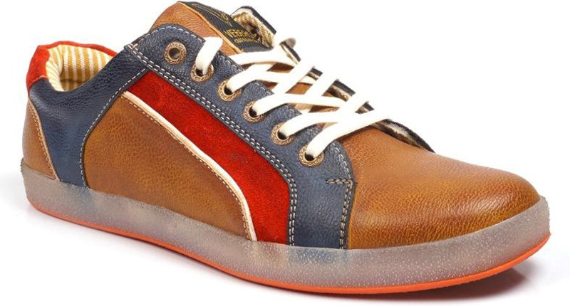 Vebero Hip Hop Culture Sneakers For Men(Tan)