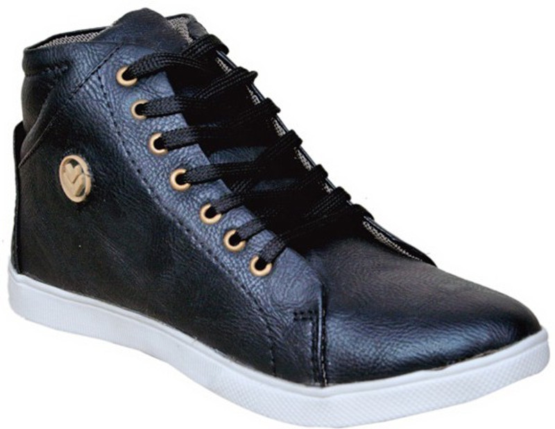 Zapatoz Big Casual Shoes For Men(Black)