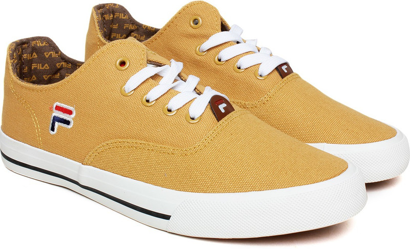 Fila Canvas Shoes For Men(Brown)