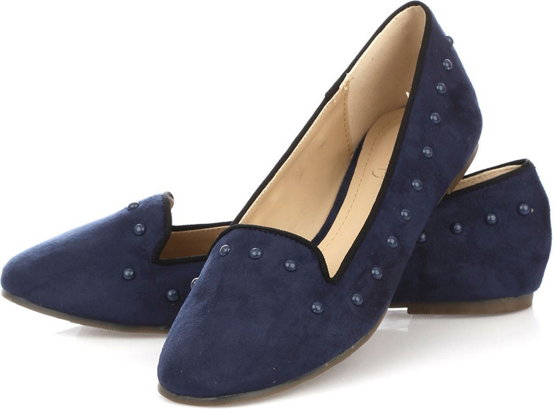 Vero Couture Snazzy Loafers For Women(Blue)