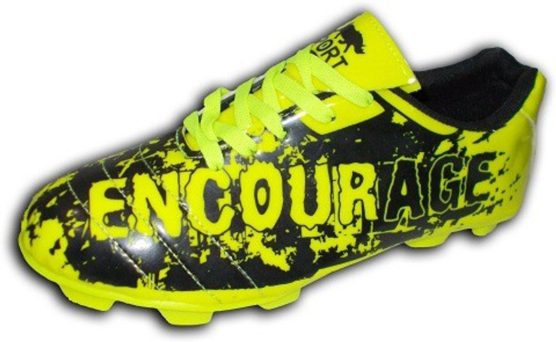 Port EnCourage Football Shoes For Men(Green)