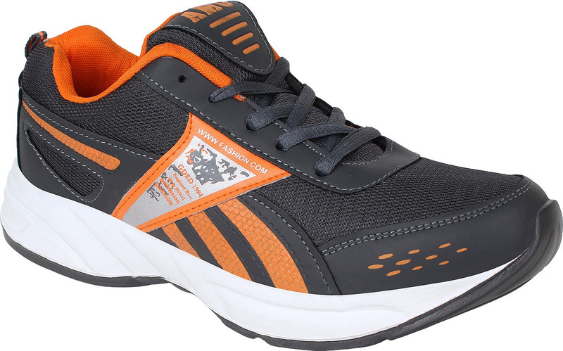 Aero AMG Performance Running Shoes For Men(Orange, Grey)