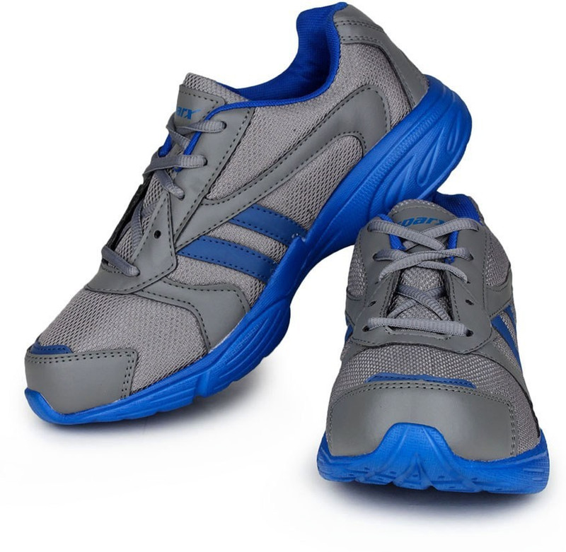 Sparx Revolution Grey & RoyalBlue Running Shoes For Men(Blue, Grey) Sparx Revolution Grey & RoyalBlue Running Shoes For Men(Blue, Grey)