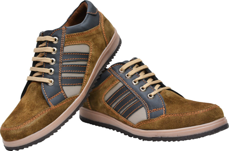 Contablue Wild Look Casual Shoes For Men(Olive) Contablue Wild Look Casual Shoes For Men(Olive)