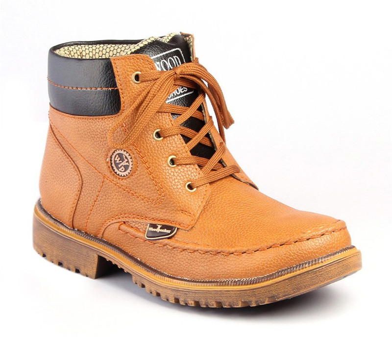 JK Port JKP054CSLTAN Boots For Men(Tan)