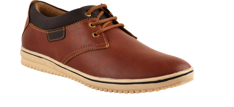 Chamois derby Casuals For Men(Tan)
