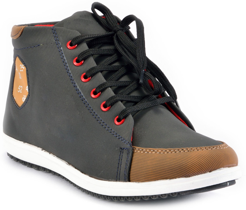 Boysons Boots For Men(Grey)