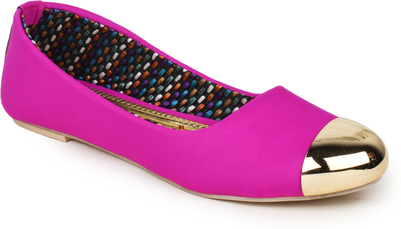 Stylistry Maxis Women's Bellies For Women(Gold, Pink)