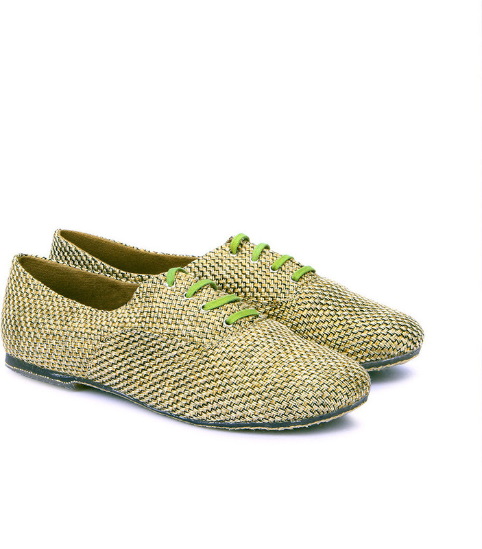 Bata Green Guardians Casual Shoes For Women(Beige, Yellow)