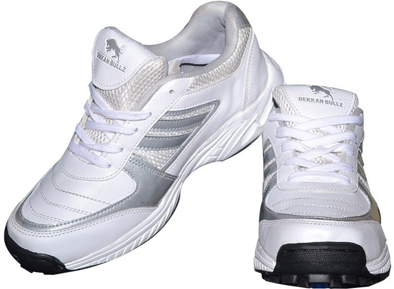 Dekkam Bullz Marathon Running Shoes For Men(White)