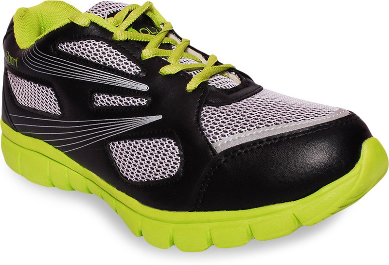 D'Solz Running Shoes For Men(Green, Black)