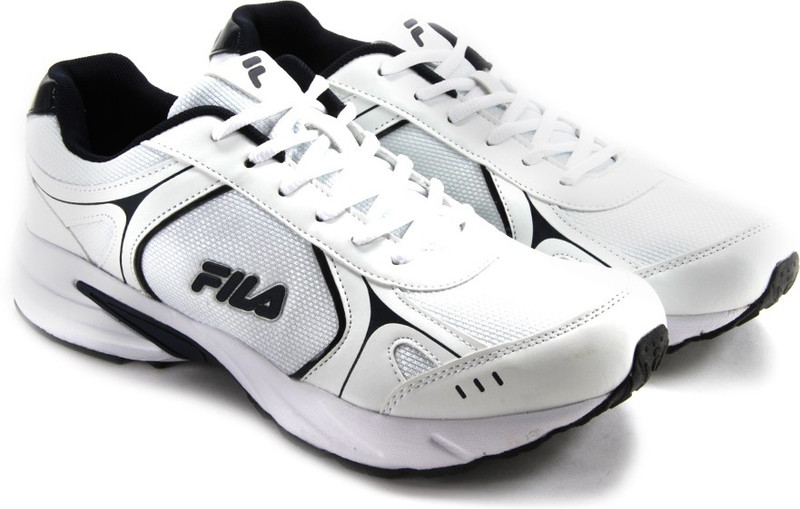 Fila Running Shoes For Men(White, Blue)