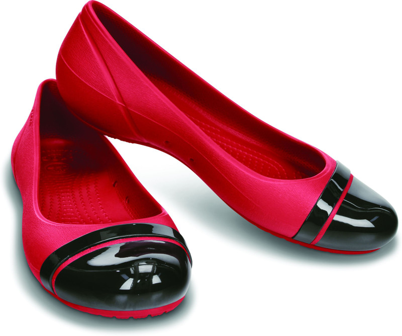 Crocs Women Red Flats