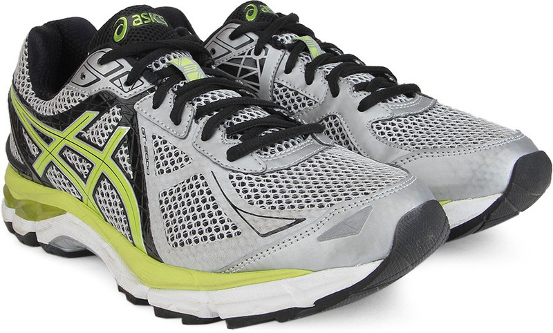 Asics Gt-2000 3 2E Men Running Shoes For Men(Silver, Green, Black)
