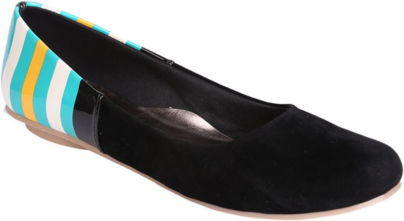 Indulgence Suede Finish Bellies For Women(Black) RS.769 (80.00% Off) - Flipkart