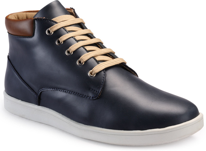 Juan David LF-03-BLUE Boots For Men(Blue) Juan David LF-03-BLUE Boots For Men(Blue)