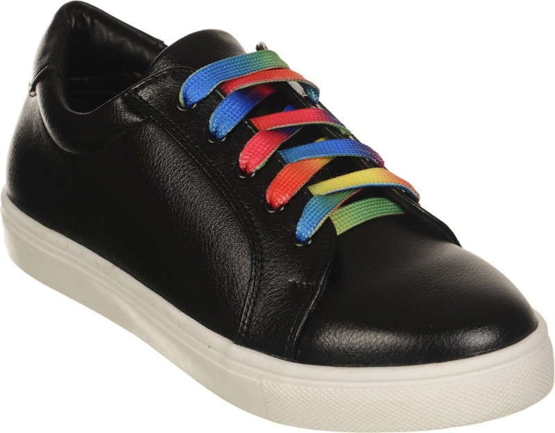 Bruno Manetti BM-2964 Canvas Shoes For Women(Black)