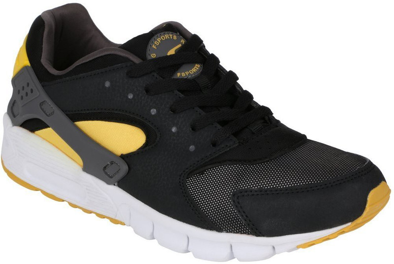 F-Sports Hawk Outdoors For Men(Black, Yellow)