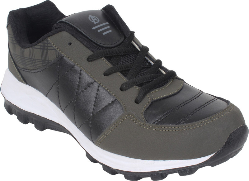 Aero Power Play Running Shoes For Men(Black, Olive)