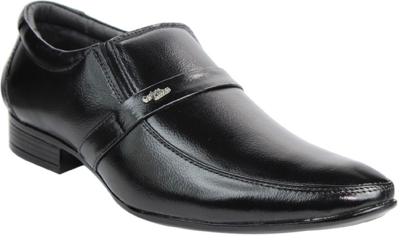 Faith Slip On Shoes For Men(Black) Faith Slip On Shoes For Men(Black)