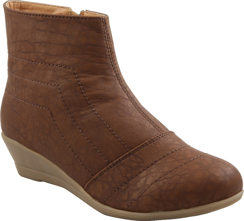 Adorn Comfort & Durable Boots For Women(Brown)
