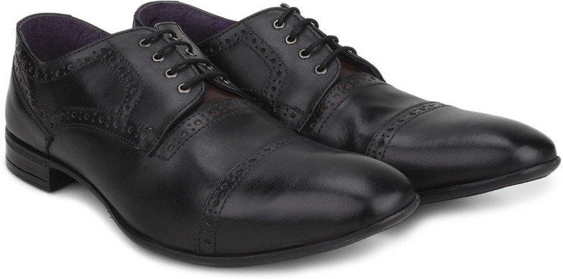 Knotty Derby Viktor TC Brogue Lace Up For Men(Brown, Black)