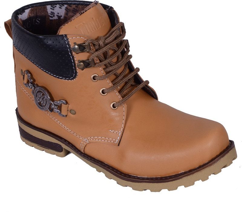 Dizaro ANKLE LENTH Boots For Men(Tan) Dizaro ANKLE LENTH Boots For Men(Tan)