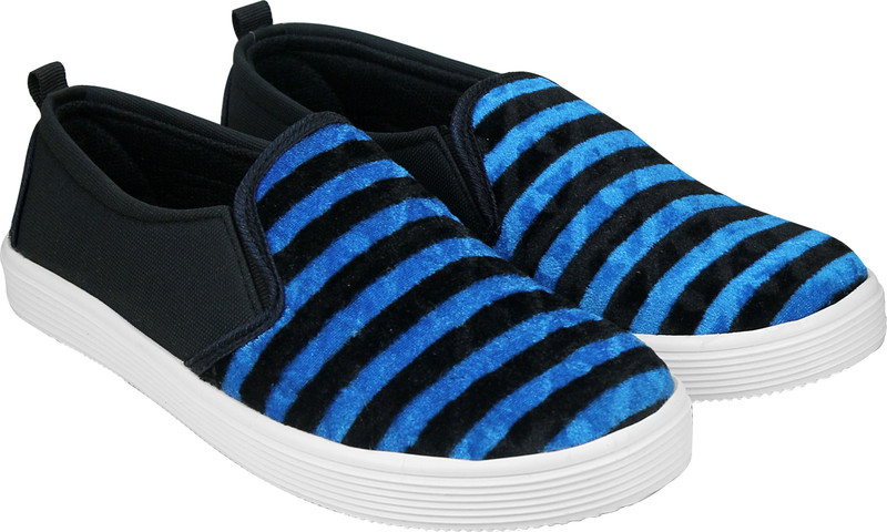 Jayn Martin Fabric Casuals For Women(Blue, Black)