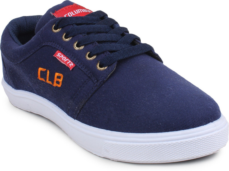 Columbus Canvas Shoes For Men(Navy)