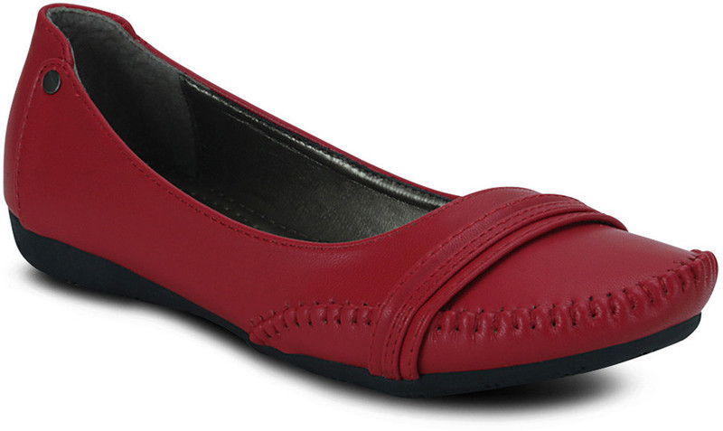 Get Glamr Strap Bellies For Women(Red)