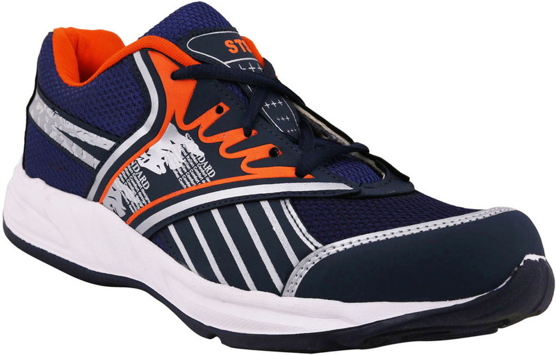 Smith Soul Running Shoes For Men(Navy, Orange)
