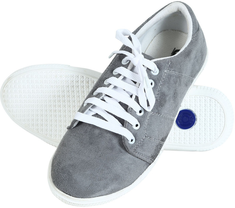 Quarks Suede Casual Shoes For Men(Grey)
