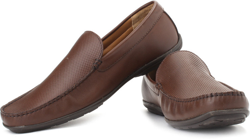 Bata Driver Men Smooth Leather Slip On Shoes For Men(Brown) Bata Driver Men Smooth Leather Slip On Shoes For Men(Brown)